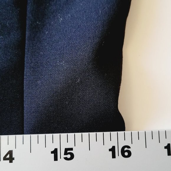 Brooks Brothers 346 Navy Blue Milano Wool Women's Size 4 Blazer Jacket Tweed - Picture 4 of 7